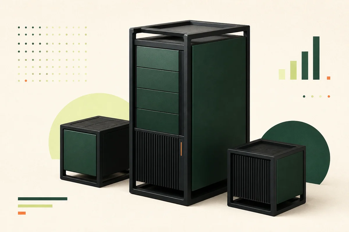 Original MacSpotter illustration representing the Mac Pro Tower with M2 Ultra product family